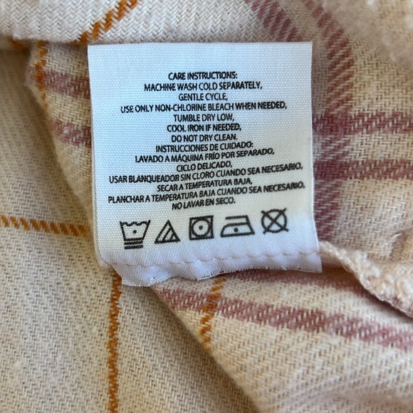 HFX plaid flannel jacket, size large - Picture 10 of 10